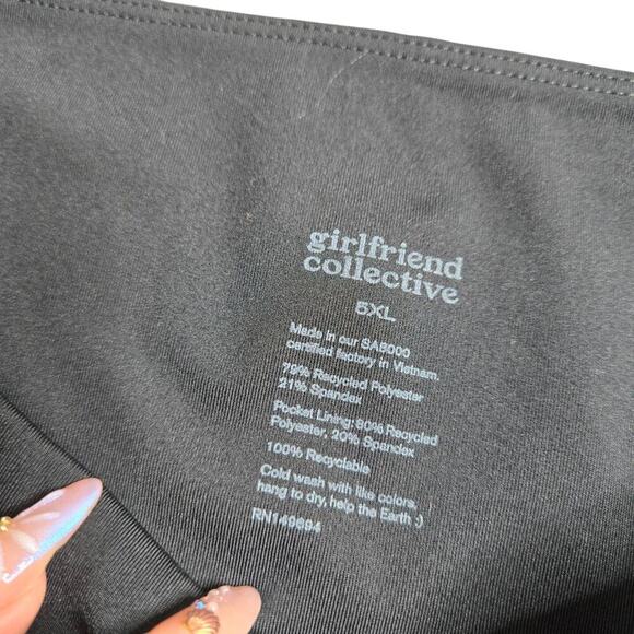 Girlfriend Collective Black Women's Leggings Size: 5X - Picture 2 of 3